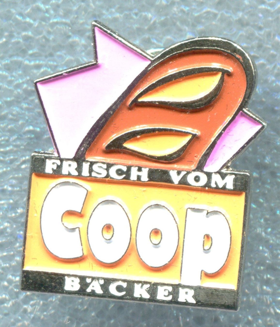Placchette & Badge: Coop  FRISCH VOM BECK – Usato da Winterthur venduto da Sammleroase