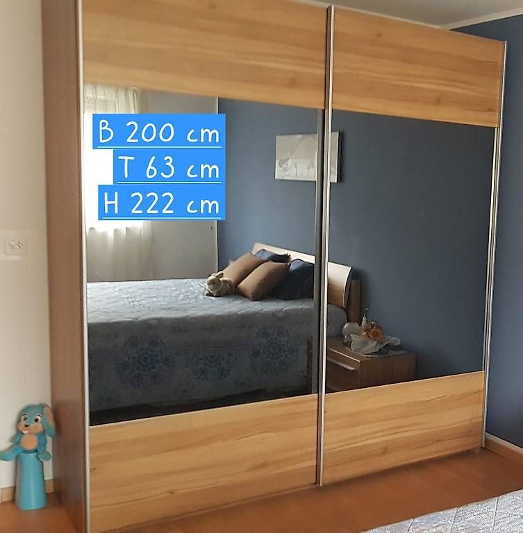 Schränke: Kleiderschrank mit Spiegel – Gebraucht aus Zürich von lizza9488