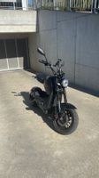 Elektro-Scooter Furflizzer schwarz gebraucht guter Zustand