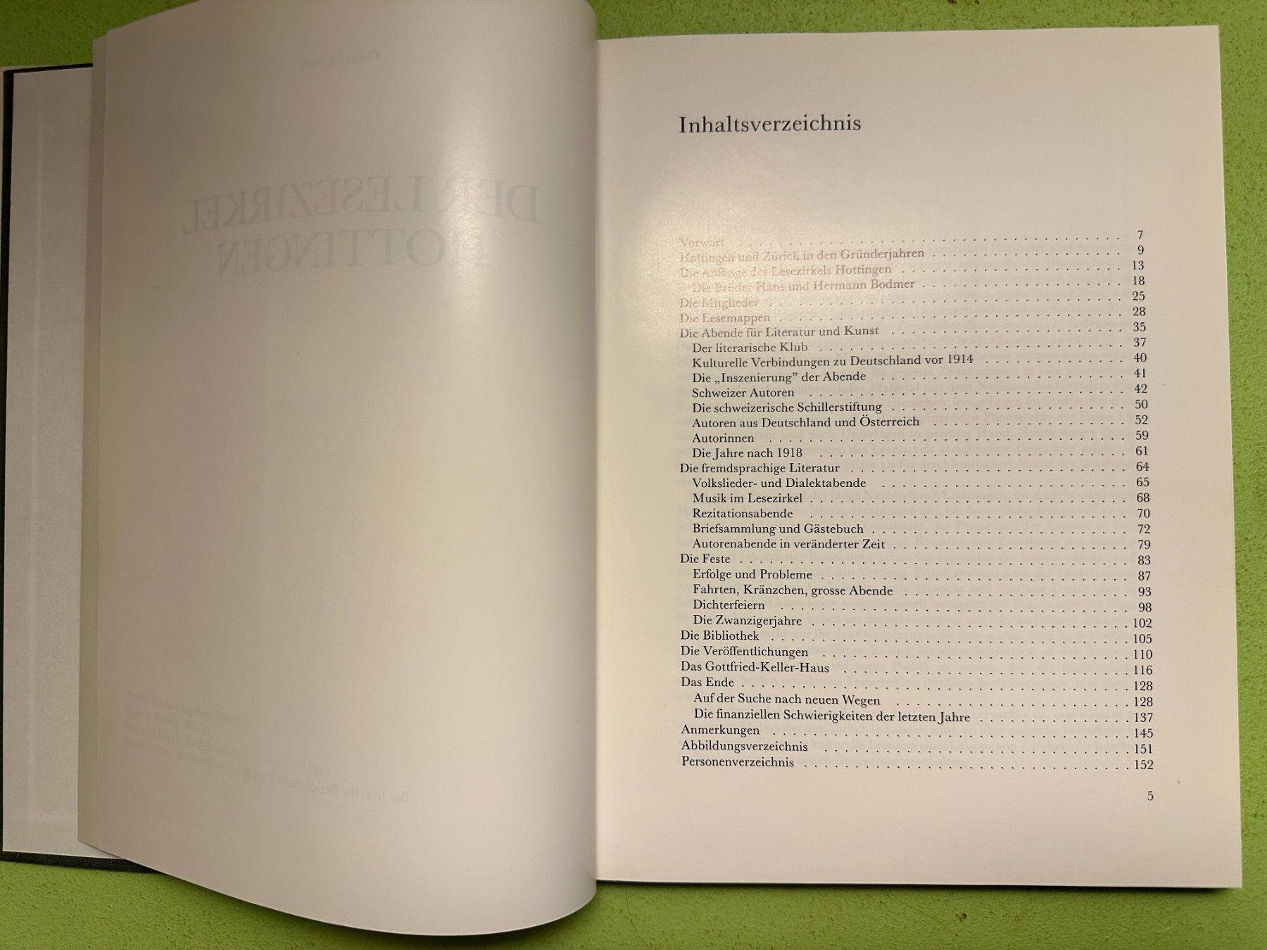 Libri: Conrad Ulrich: Der Lesezirkel Hottingen – Usato da Zürich venduto da allp 3