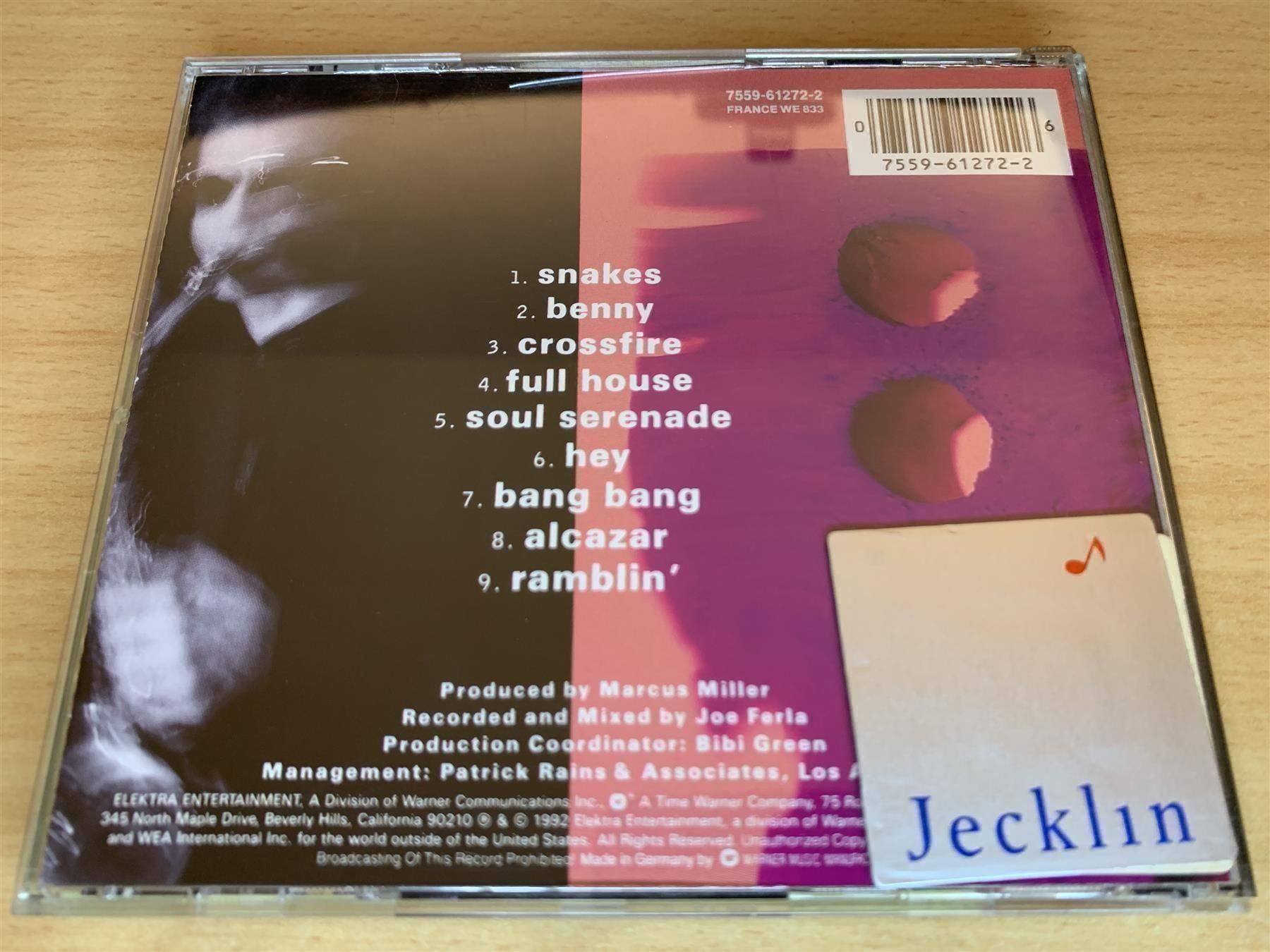 CD: David Sanborn – Upfront – Usato da Rikon im Tösstal venduto da Alpenmutz 1