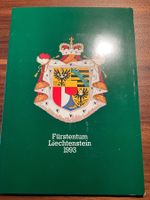 Liechtenstein Briefmarken Jahresserie 1993, gestempelt neu