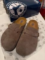 Birkenstock BOSTON LEVE BRAIDED NARROW - Hausschuh - taupe