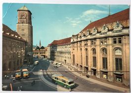 ST. GALLEN Bahnhof, Trolleybus, Postauto