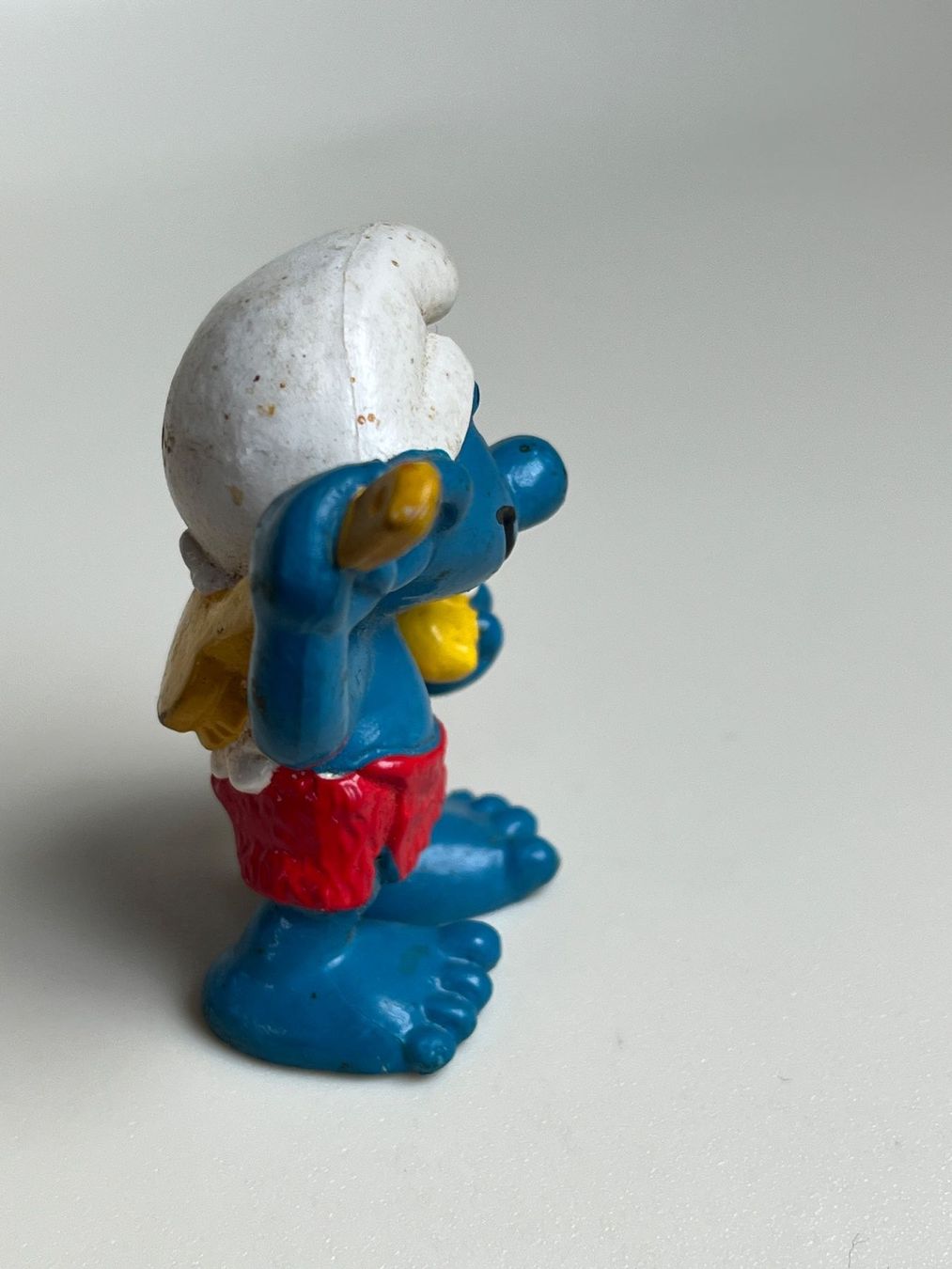 Statuette: Bully Schlumpf am Waschen – Usato da Winterthur venduto da Wusa01 2