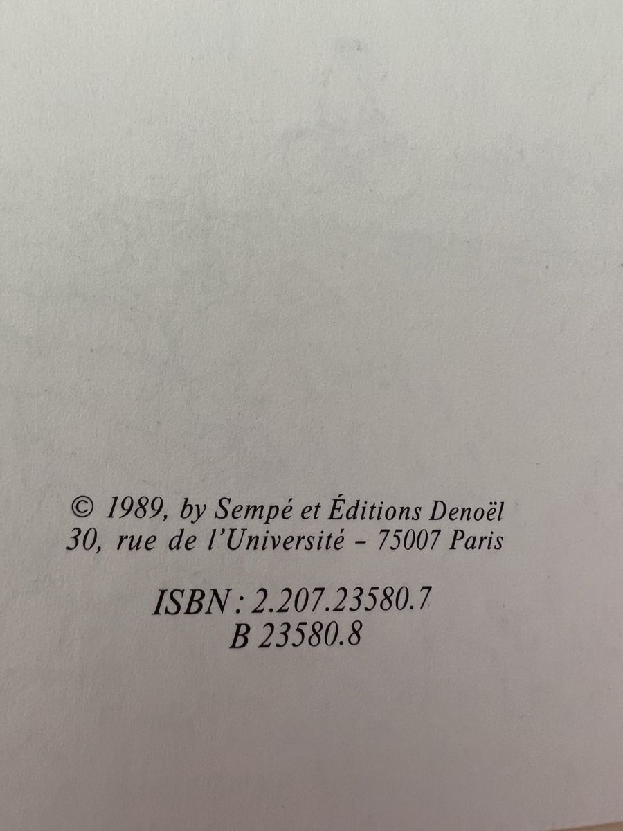 Libri: Sempé “Quelques campagnards” 1989 – Usato da Lugnorre venduto da cla_j6bq 1