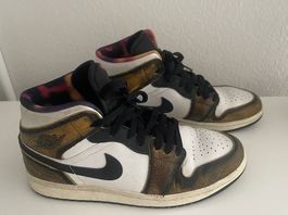Sneaker Nike Air Jordan 1 Mid Turnschuh Gr. 42