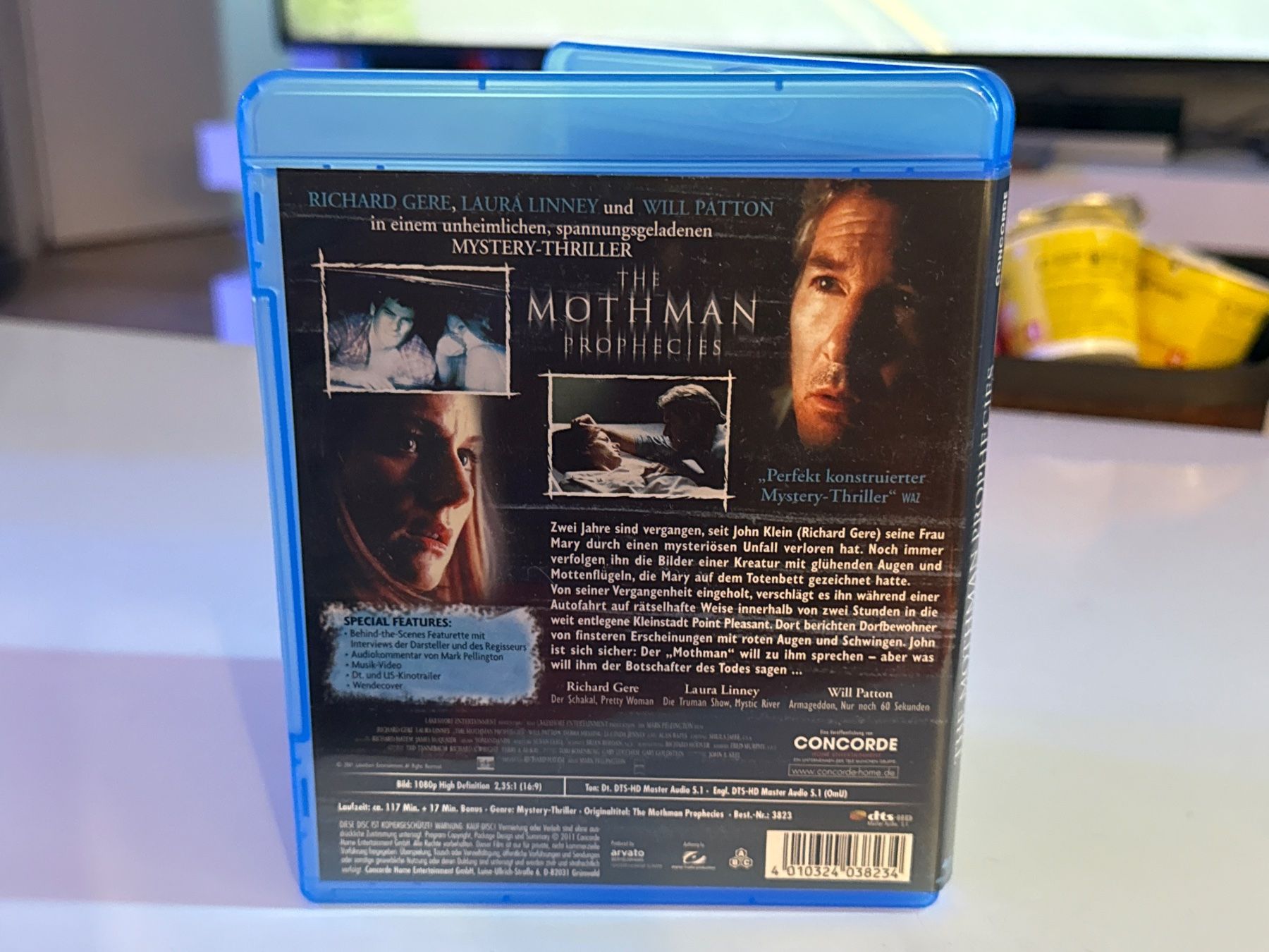 Tutti i DVDs: The Mothman Prophecies Blu-ray – Usato da Allschwil venduto da meeresperle 1