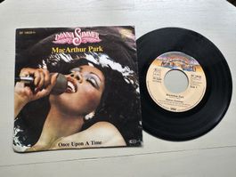 DONNA SUMMER tolle Single Kult Disco 80's Mac Arthur Park