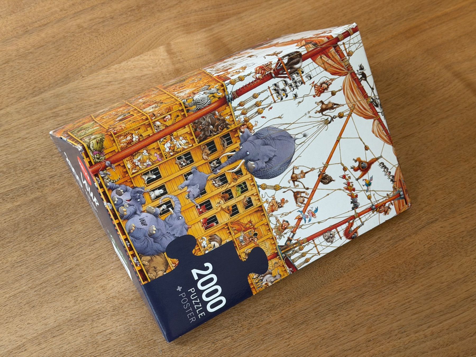 Heye Puzzles: HEYE-Puzzle 2000 Teile "Loup - ARCHE NOAH" – Neu (gemäss Beschreibung) aus Luzern von schwilch