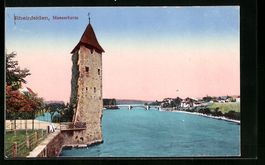 AK Rheinfelden, Der Messerturm, 1932