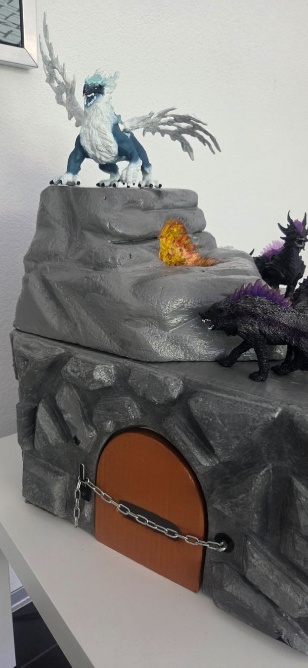 Schleich Giocattoli: Dino Burg Vulkan – Usato da Bremgarten b. Bern venduto da Marge7979 1