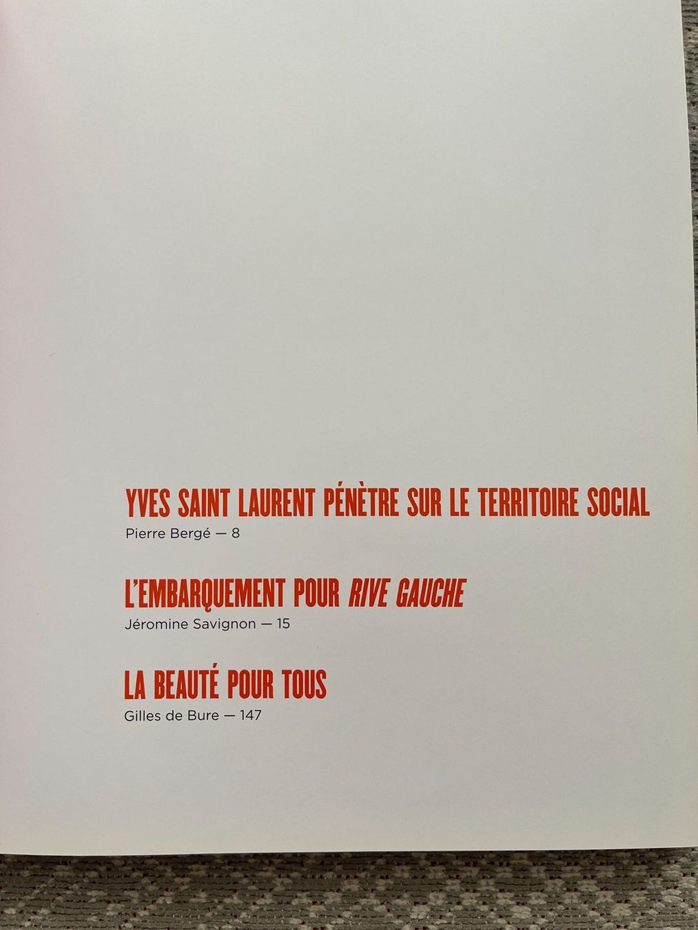Libri: Saint Laurent rive gauche, la révolution de la mode – Usato da Lausanne venduto da Kinga_Shopaholic 3