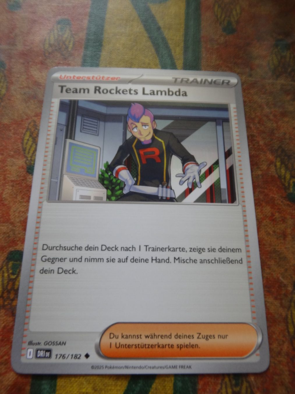 Pokémon Carte collezionabili: POKEMON  Team rockets lambda  I  DRI DE 176/182 TRAINER 2025 – Usato da Romanel-sur-Lausanne venduto da Swift13