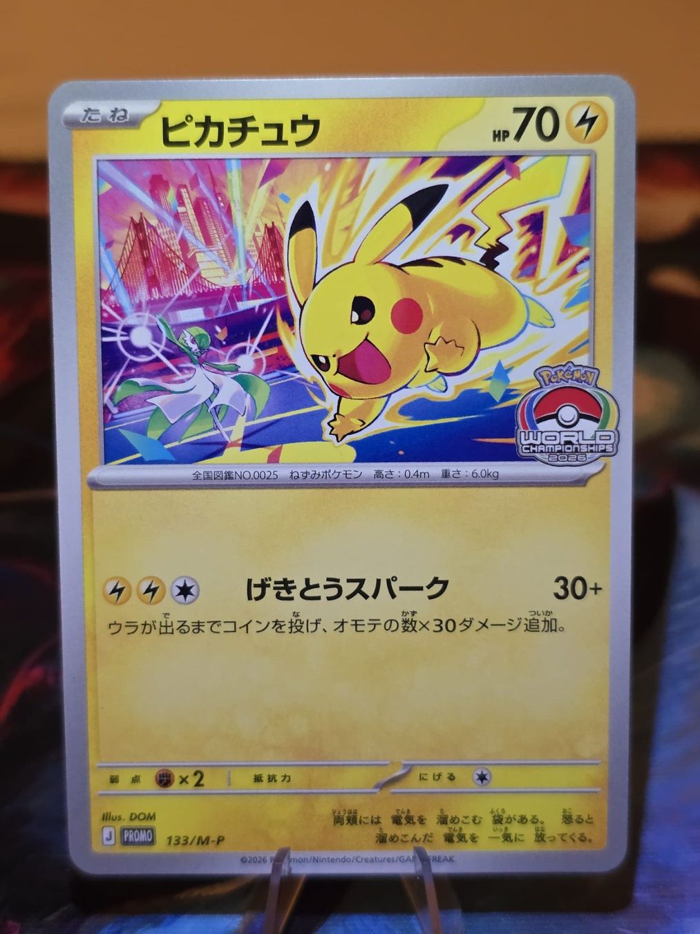 Pokémon Sammelbilder & Trading cards: Pikachu (M-P 133) – Gebraucht aus Lenzburg von AkuyakuTCG