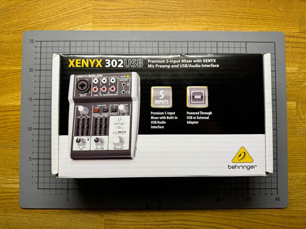 Behringer XENYX 302 USB Mischpult Black Edition Kaufen auf Ricardo