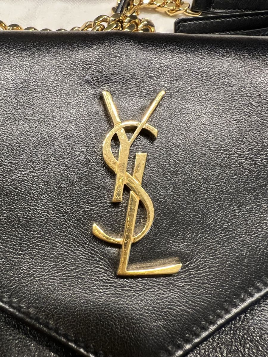 Saint Laurent Taschen für Damen: Saint Laurent Tasche, Schwarz, Gold Kette – Gebraucht aus Arbon von michelle.sommer48 1