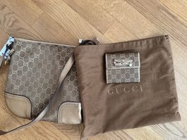 Gucci Umhängetasche und Portemonnaie