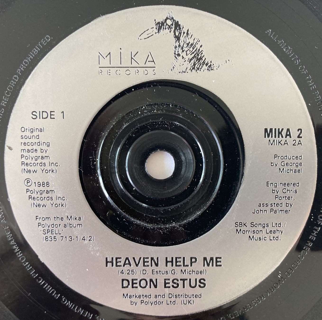 Schallplatten: DEON ESTUS WITH GEORGE MICHAEL - HEAVEN HELP ME – Gebraucht aus Bottens von hotter-than-hell 2