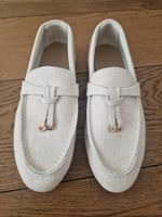 Damenschuhe Mokassins beige Grösse 38 neu