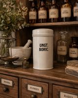 Apothekerergefäss gemarkt vintage