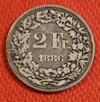 2 Franken 1886  Auflage 1000000 stück