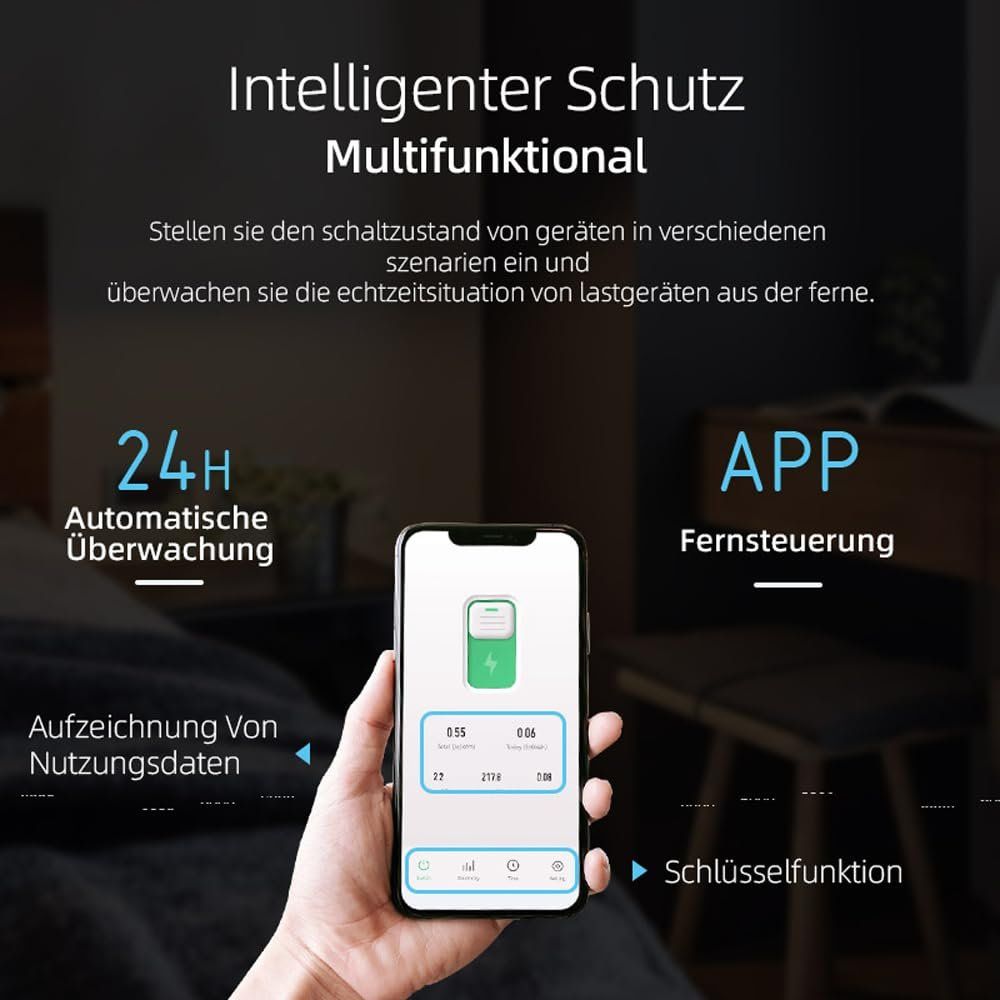 Schalter: Universal Smart WIFI Schalter Mit Metering 16A – Neu und originalverpackt aus Châtelaine von topshop.switzerland 5