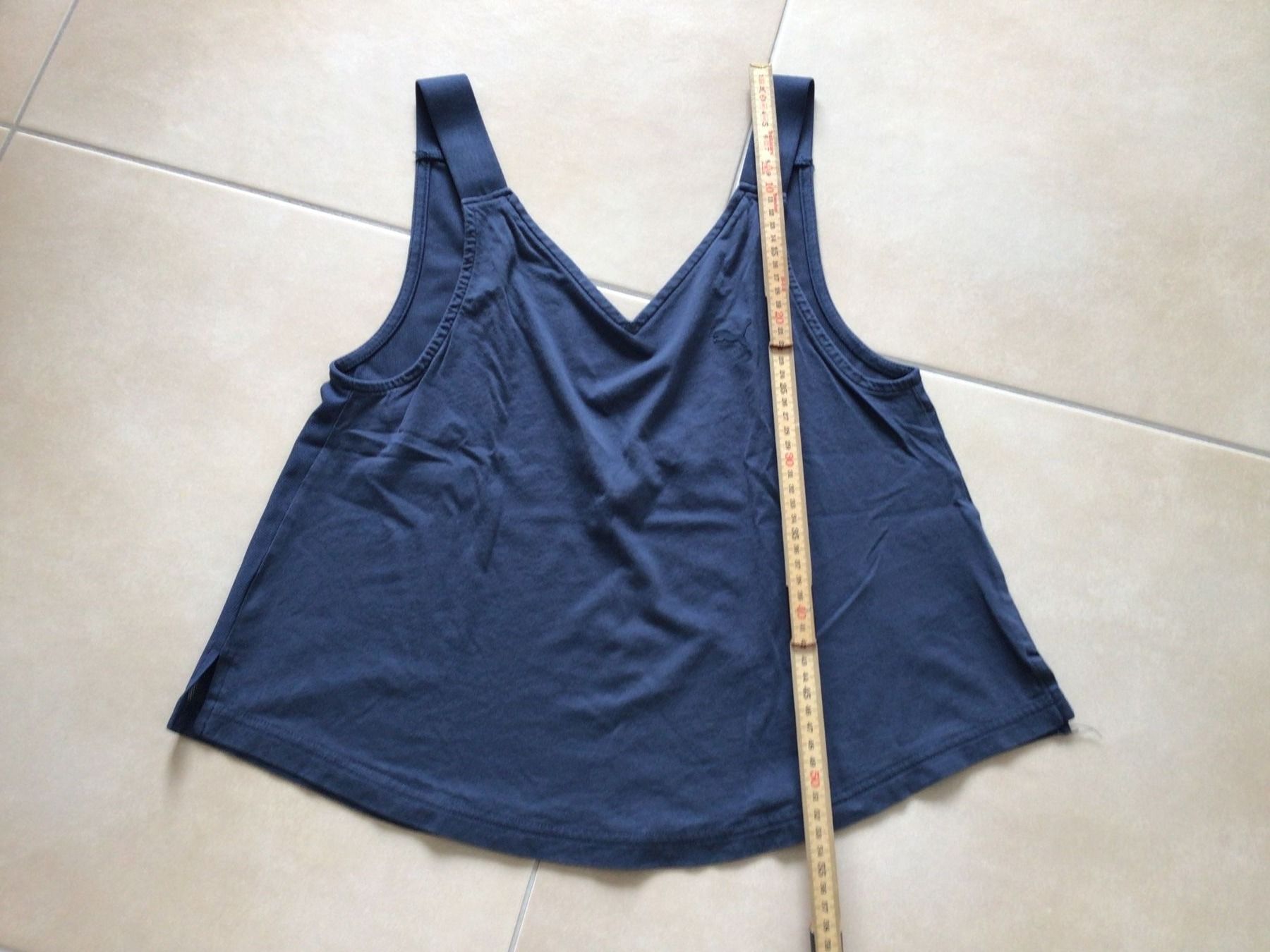 Puma Top: Blaues luftiges Sommertop vom Puma – Usato da Frauenfeld venduto da Stehojen 2