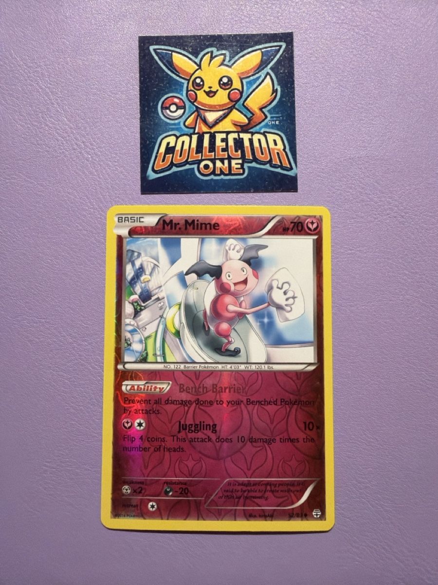 Pokémon Carte collezionabili: Pokemon mr.Mime Reverse Holo ultra selten 2016 – Nuovo (secondo la descrizione) da Lommiswil venduto da CollectorOne
