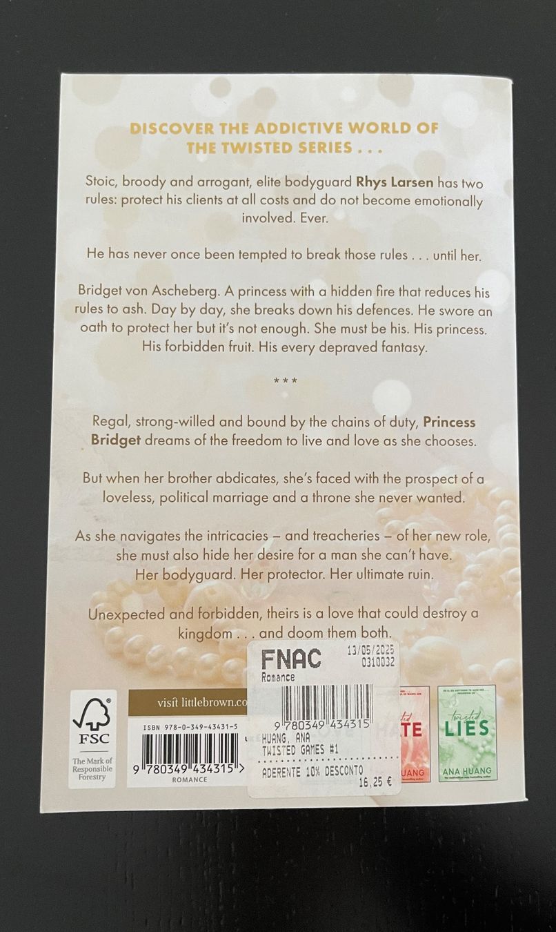 Libri: Twisted Games - Ana Huang – Usato da Luzern venduto da Mcleon 1