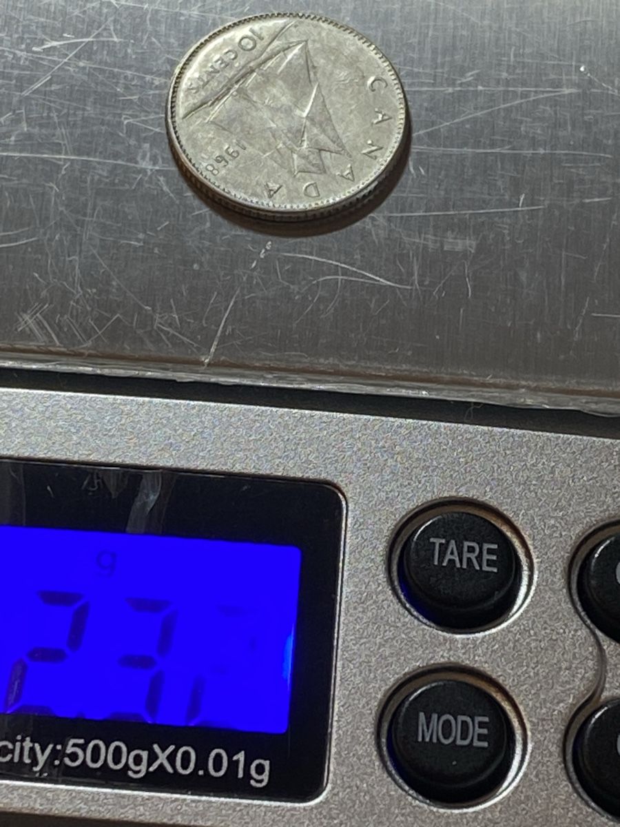 Toutes les monnaies: Canada - 10 cents - 1968 - AG  – D'occasion à Payerne par Mike1682 3