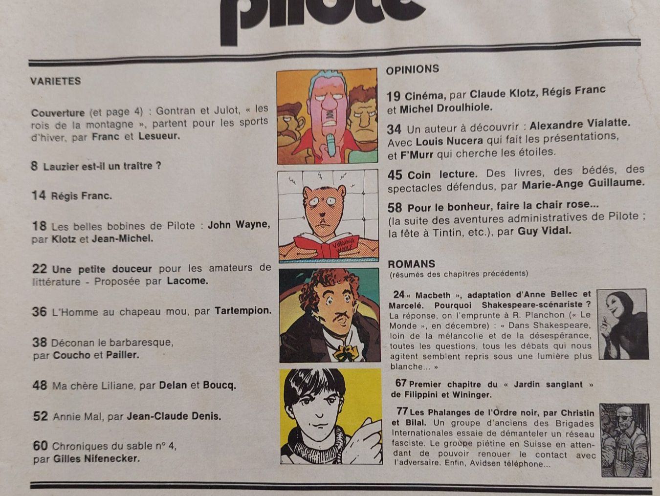 Comics: Journal Pilote No57 Février 1979 BE – Gebraucht aus Genève von Blu_BD 2