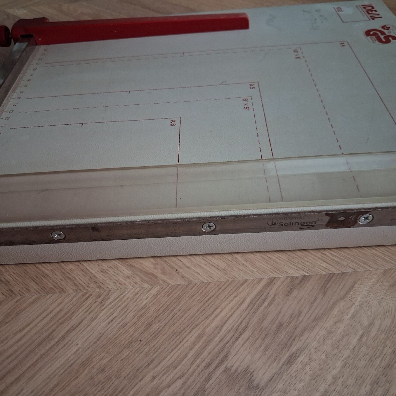 Alle Maschinen: Ideal 1033 paper cut machine used – Gebraucht aus Wil SG von tre_g2l7 2