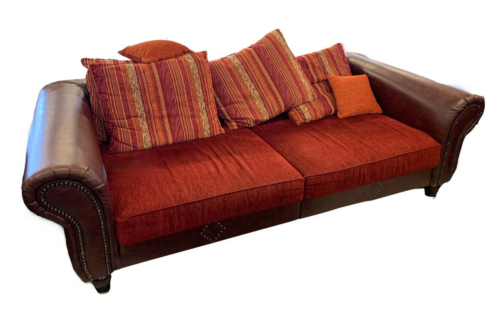 Divani: Super bequemes Kunstleder Sofa, Couch, Vintage, Retro – Usato da Alten venduto da AuntiesAtticFinds 1