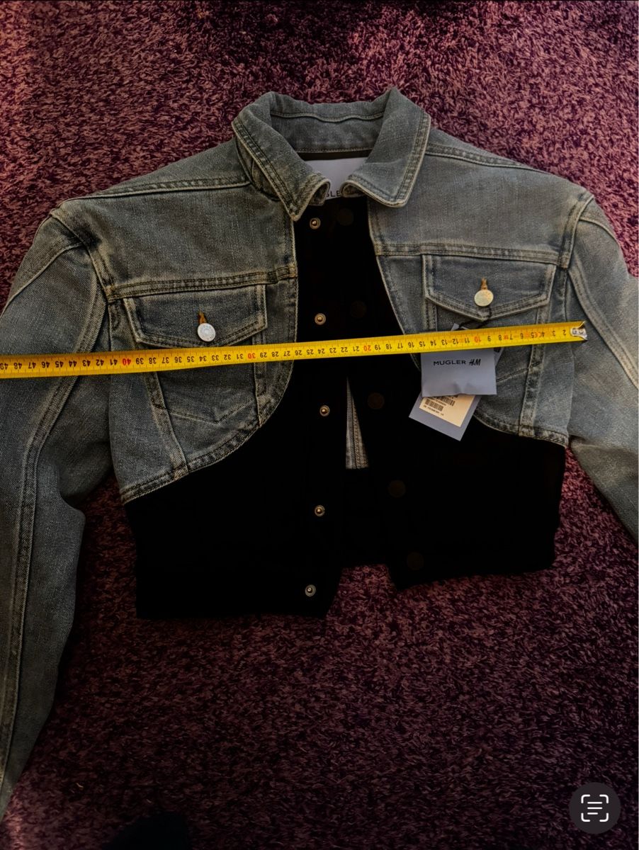 Giacche: Mugler H&M jeans Jacke NEW – Nuovo e nell'imballaggio originale da Zürich venduto da Privat4444 6