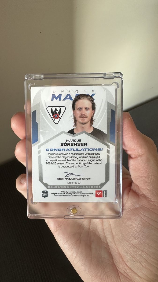 Sportzoo Carte collezionabili: Marcus Sorensen Sammelkarte 8/8 – Nuovo (secondo la descrizione) da Schlieren venduto da NM_Nici 1