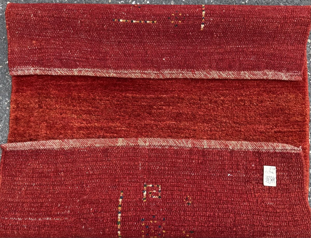 Gabbeh Teppiche: Gabbeh;Perserteppich 99x70.cm – Neu und originalverpackt aus Sempach von Star7 4