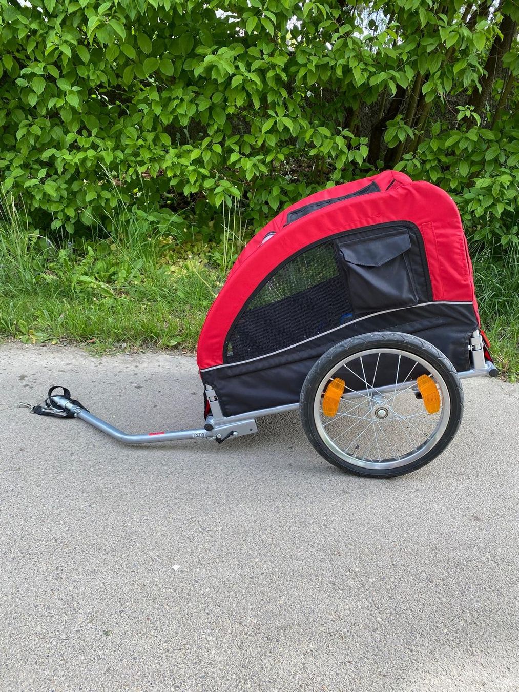 Cresta Biciclette: Cresta E-Drive E-Bike mit Hundeanhänger | Rahmengrösse 58 – Usato da Brugg AG venduto da pippi0815 3