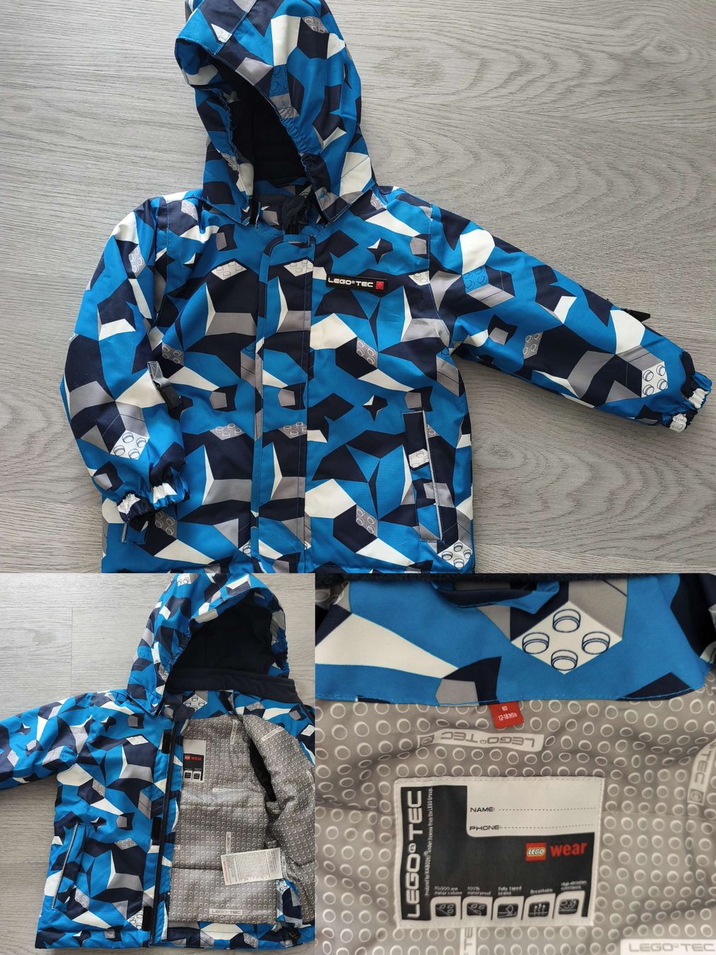 Lego Jacken & Mäntel: Lego Tec Winterjacke, Grösse 80 – Gebraucht aus Steffisburg von ilooo.