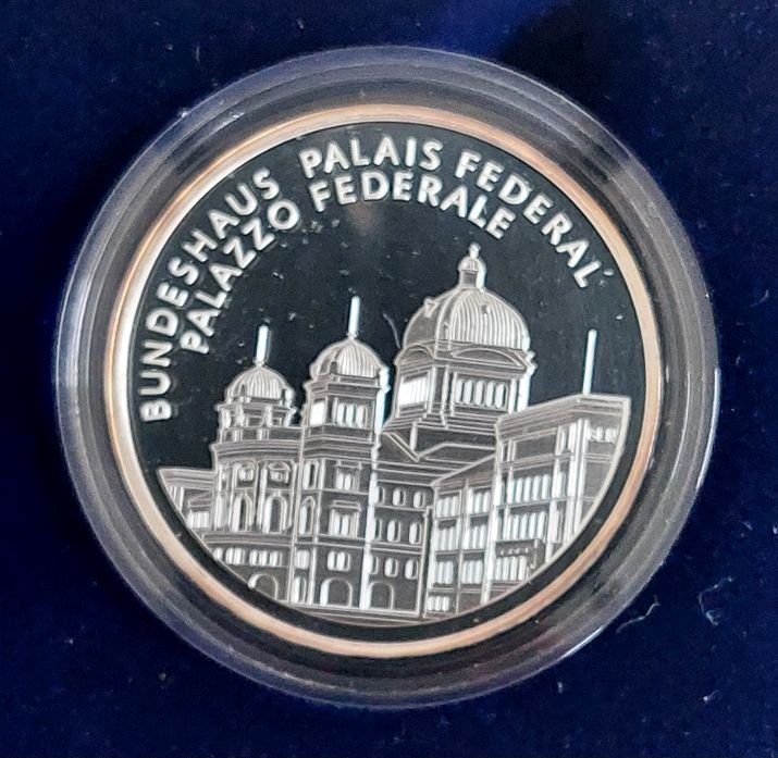 Tutti le monete: 20 Franken 2006 Silber pp Bundeshaus Box – Nuovo (secondo la descrizione) da Arch venduto da moneyswiss 1