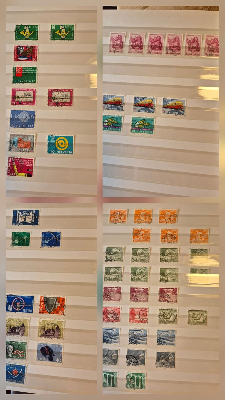 Tous les timbres: briefmarkensammlung schweiz – D'occasion à Uznach par Fireblade7 5