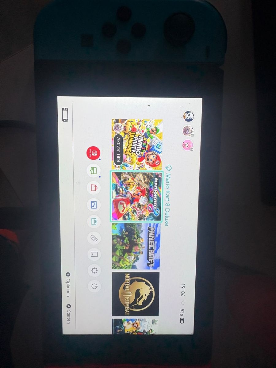 Nintendo Konsolen: Nintendo Switch mit Zubehör Konsole rot/blau – Neu (gemäss Beschreibung) aus Sursee von Fion 5