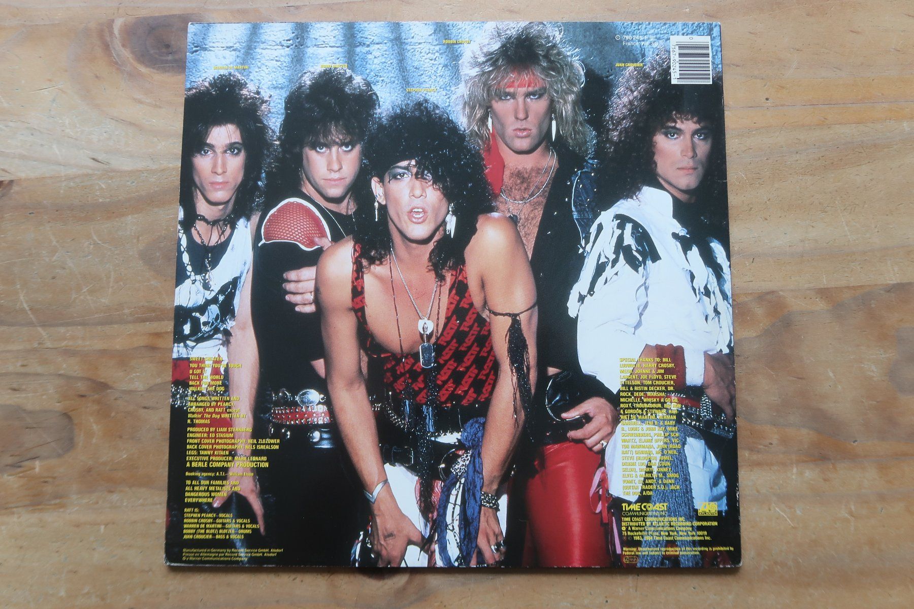 Dischi in vinile: RATT - ST -  VINYL LP – Usato da Basel venduto da Patiscat 1
