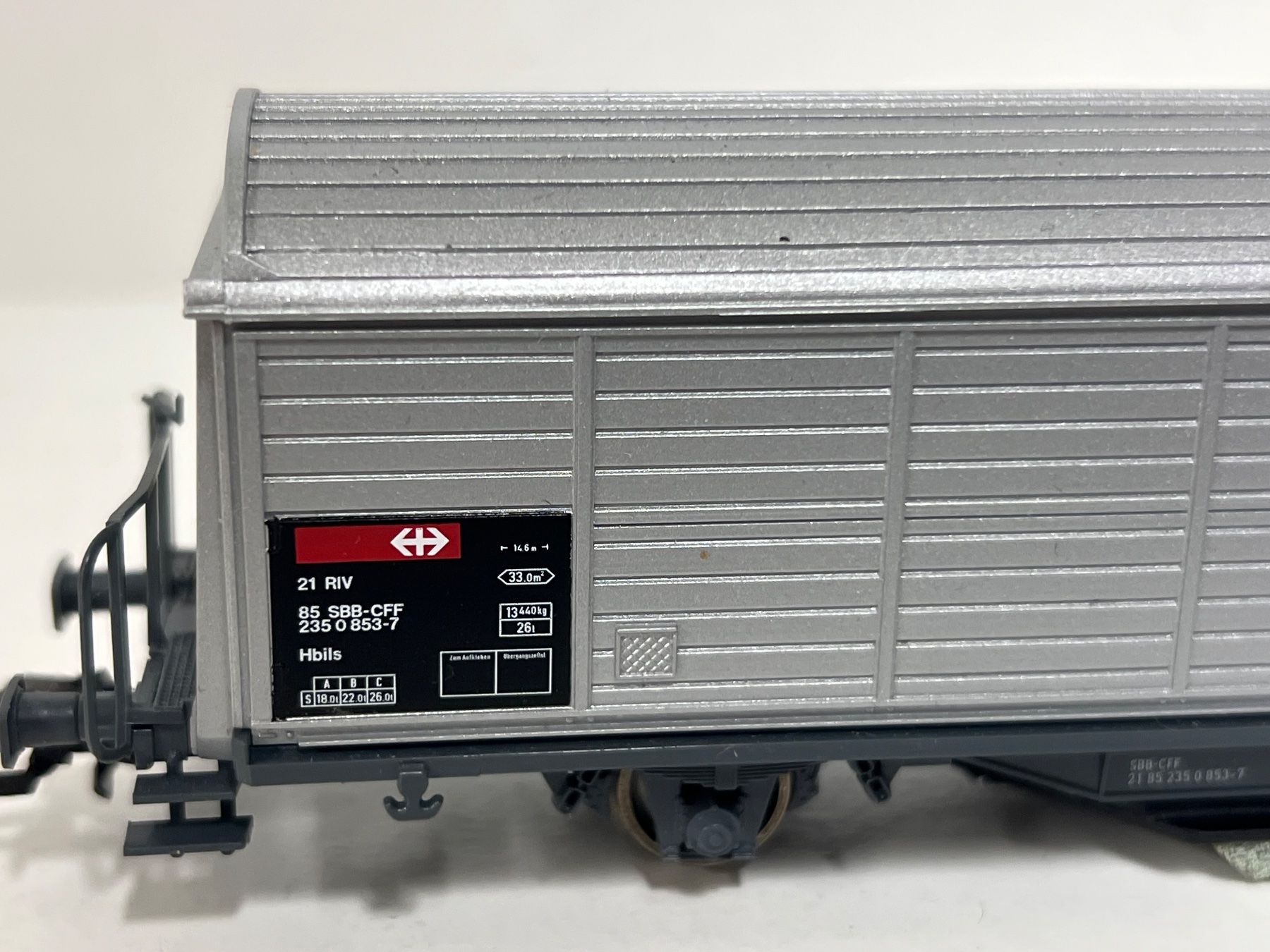 Roco Modellini di ferrovie: Roco Clean SBB CFF Hbils  H0 DC – Nuovo (secondo la descrizione) da Neuenhof venduto da ludovicco 2
