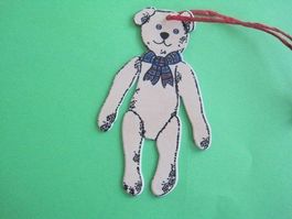 Weihnachtsdeko Anhänger Teddybär