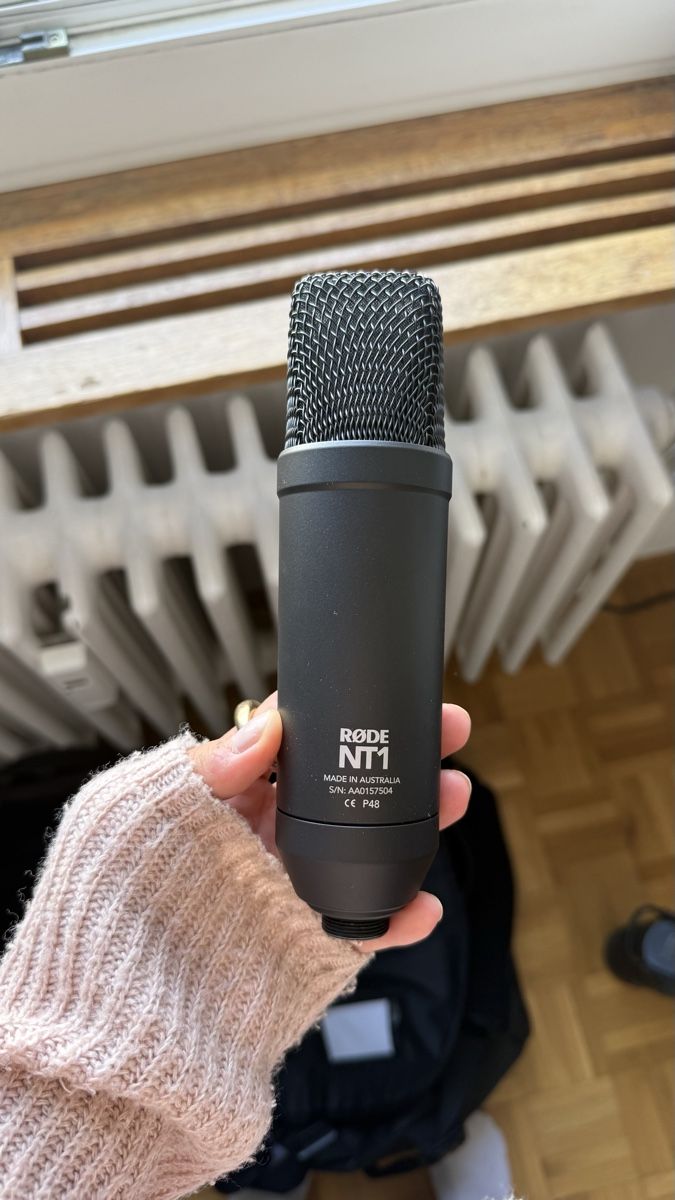 Røde Mikrofone: RØDE NT1 Mikrofon inkl. Arm, Popfilter & Spinne – Neu (gemäss Beschreibung) aus Solothurn von MariMoon17 4