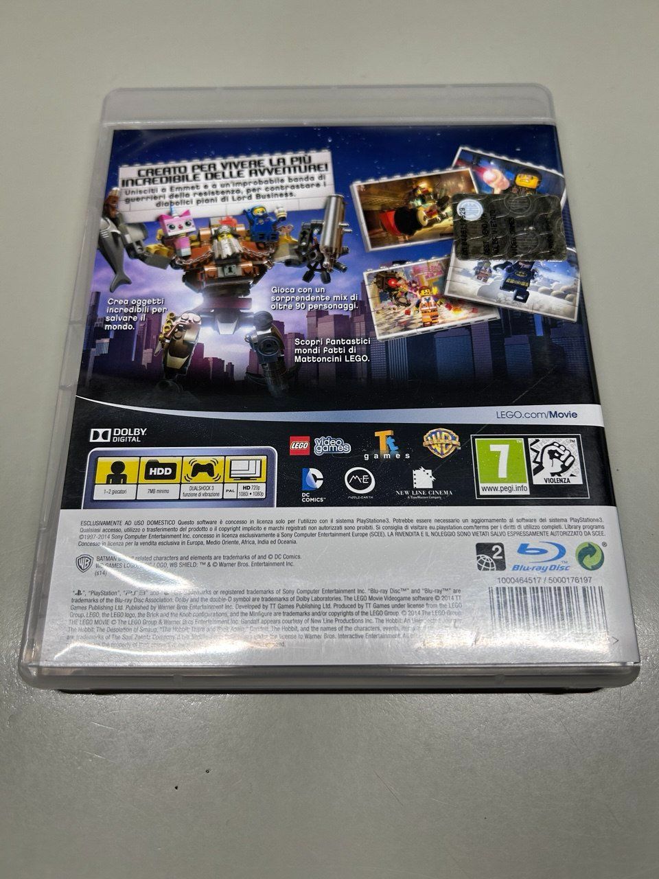 Giochi: The LEGO Movie Videogame per PS3 – Usato da Giubiasco venduto da LorisVale 1