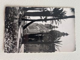 Alte Fotokarte Monaco mit Briefmarken