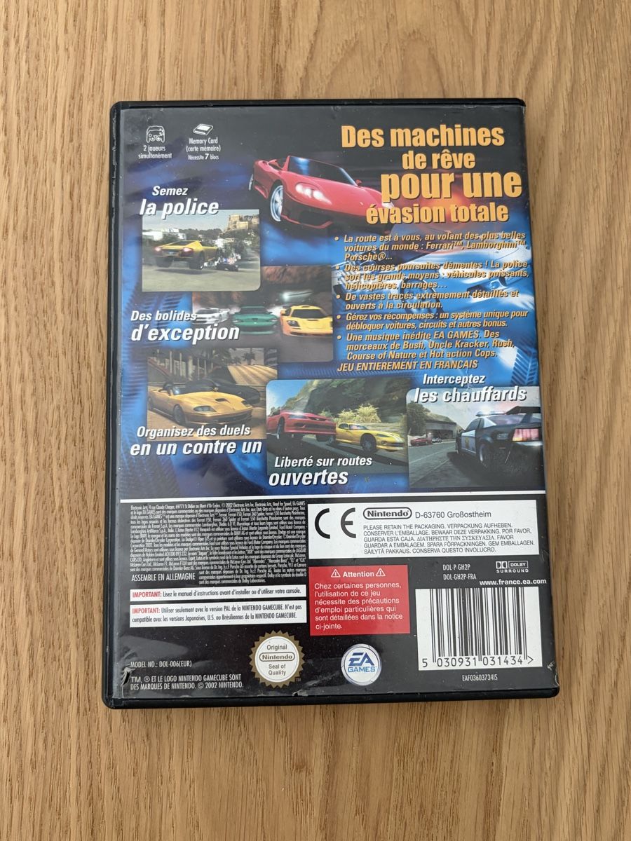 Nintendo Jeux: Need for Speed Poursuite Infernale 2 - Nintendo Gamecube – D'occasion à Pully par FunkyGames 1