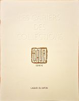 Les Cahiers des Collections: Laques du Japon - Rarität!